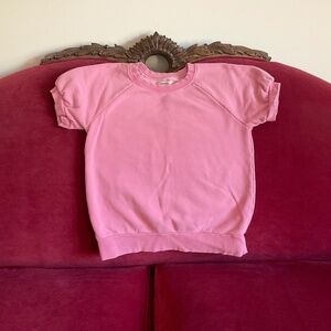 Goodthreads Women's Heritage Fleece Blouson Short-Sleeve Shirt